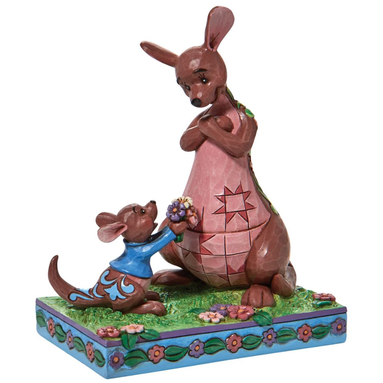 Jim Shore - Disney Traditions - Roo & Kanga With Flowers - Image 2