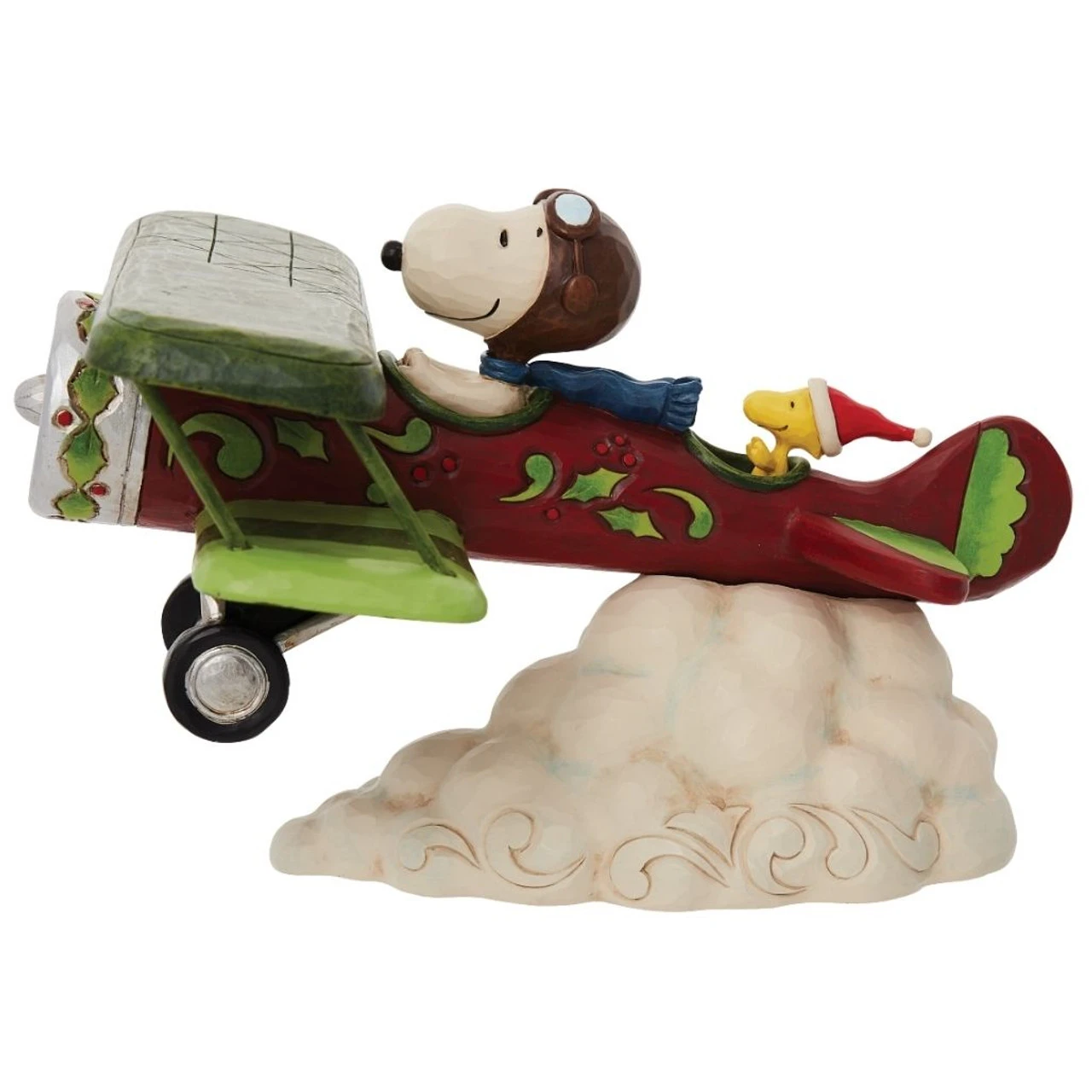 Jim Shore - Peanuts - Snoopy Flying Ace Plane - Image 3