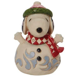 Jim Shore - Peanuts - Snoopy Snowman Mini