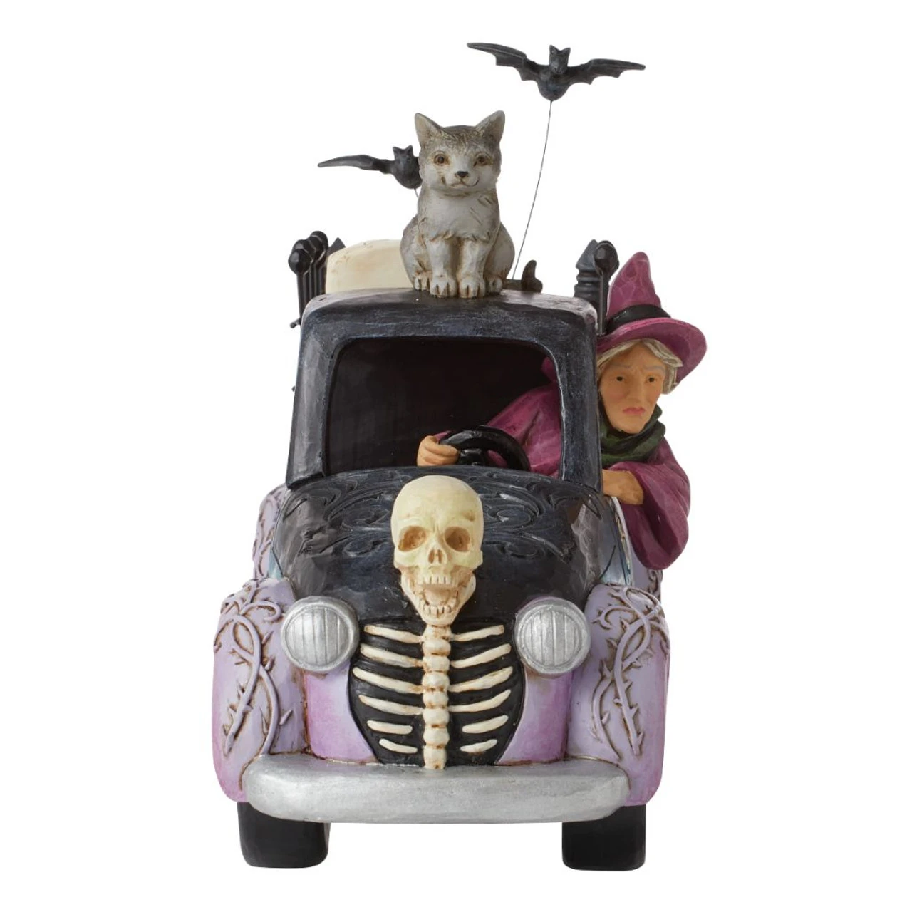 Jim Shore - Heartwood Creek - Halloween Pick Up Truck Figurine - Image 6