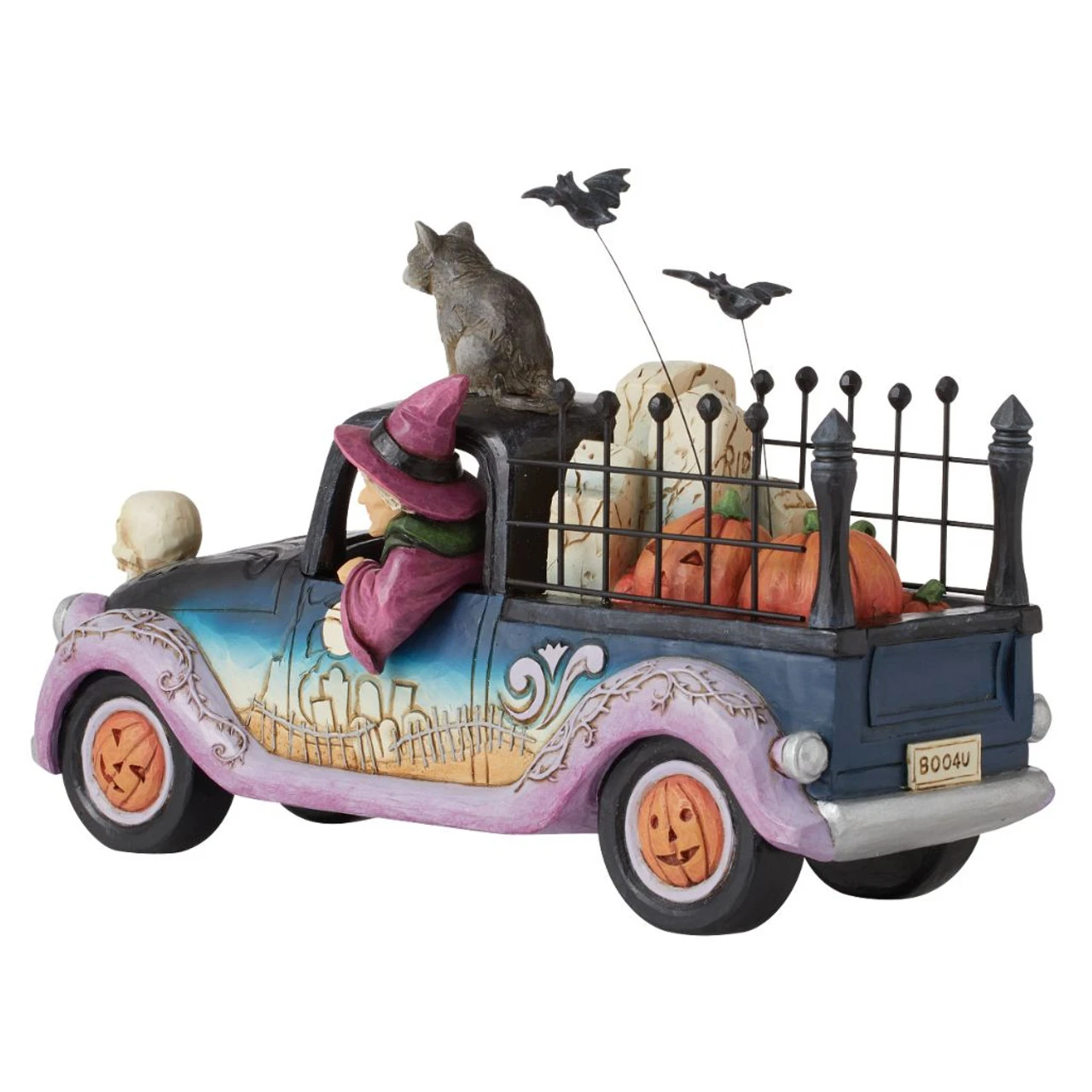 Jim Shore - Heartwood Creek - Halloween Pick Up Truck Figurine - Image 2