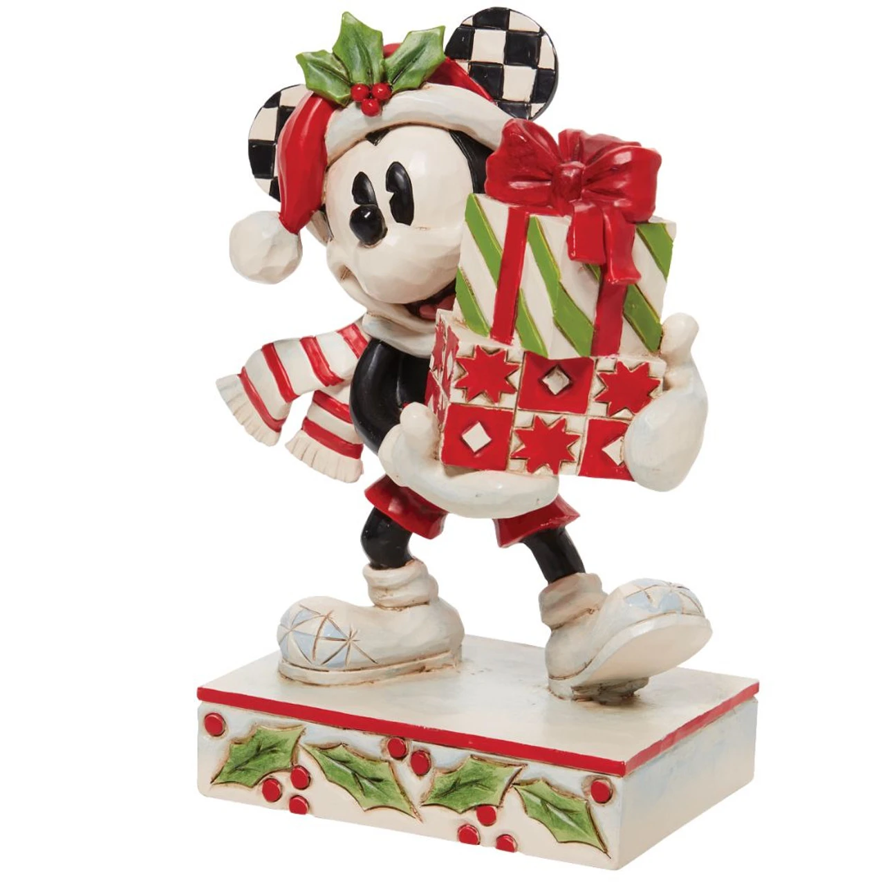 Jim Shore - Disney Traditions - Mickey With Stacked Presents - Image 2