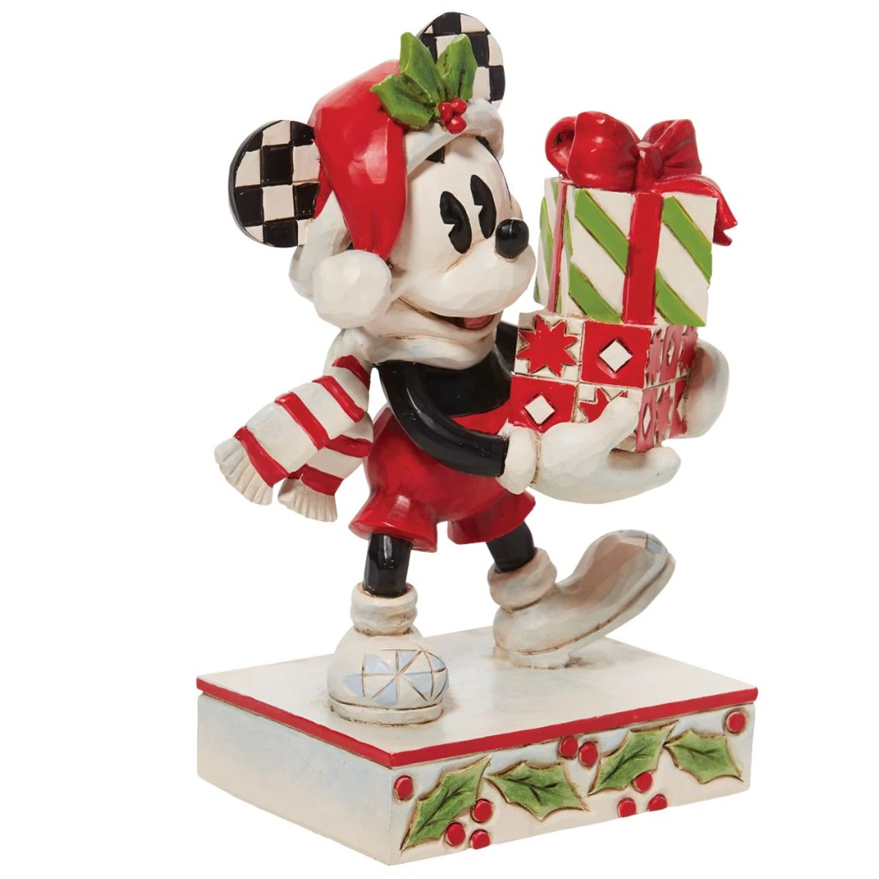 Jim Shore - Disney Traditions - Mickey With Stacked Presents - Image 6