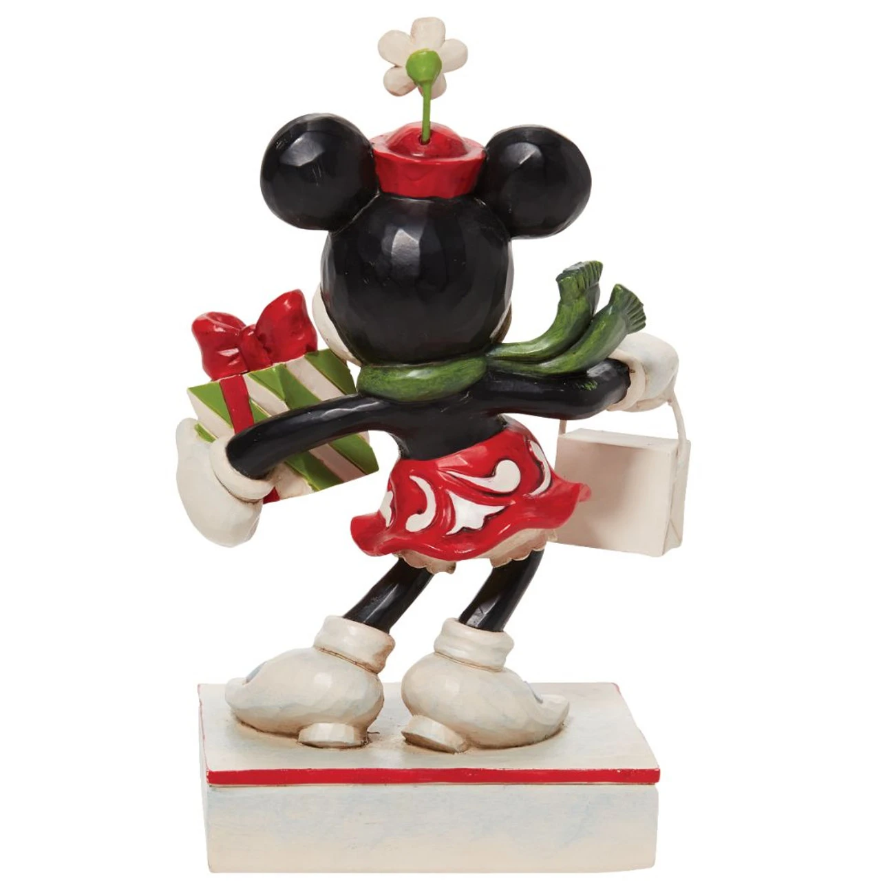 Jim Shore - Disney Traditions - Minnie With Bag And Gift 4 Jim Shore - Disney Traditions - Minnie With Bag And Gift - Image 4