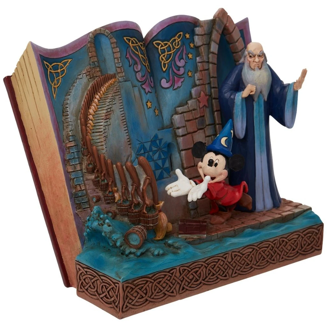 Jim Shore - Disney Traditions - Sorcerer Mickey Storybook - Image 4