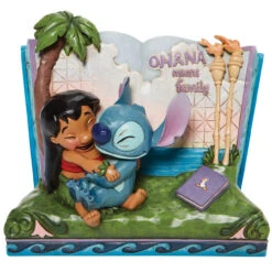Jim Shore - Disney Traditions - Lilo And Stitch Story Book