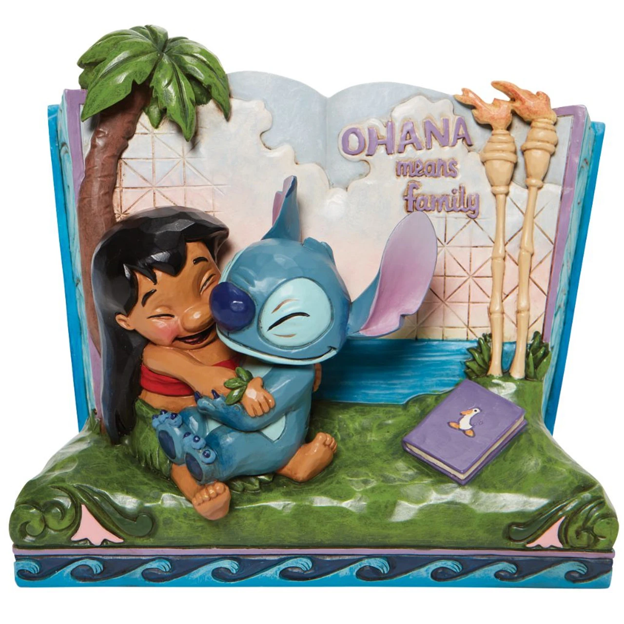 Jim Shore - Disney Traditions - Lilo And Stitch Story Book