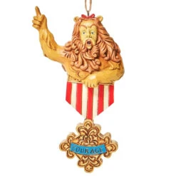 Jim Shore - Wizard Of Oz - Cowardly Lion Courage Ornament