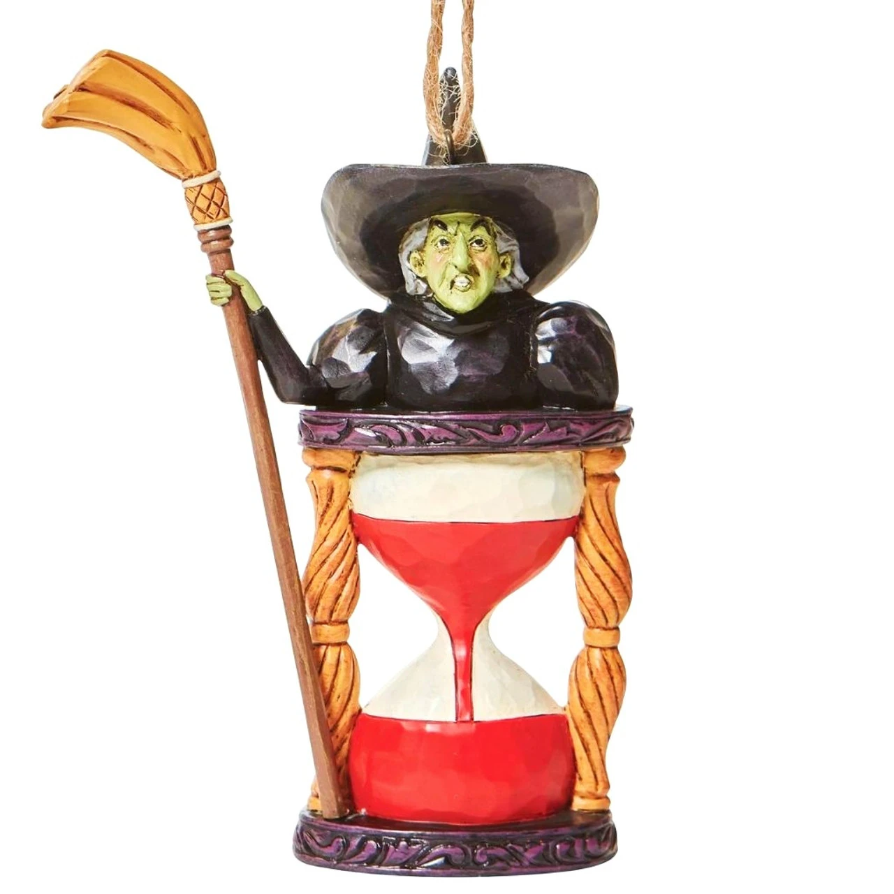 Jim Shore - Wizard Of Oz - Wicked Witch Hourglass Ornament