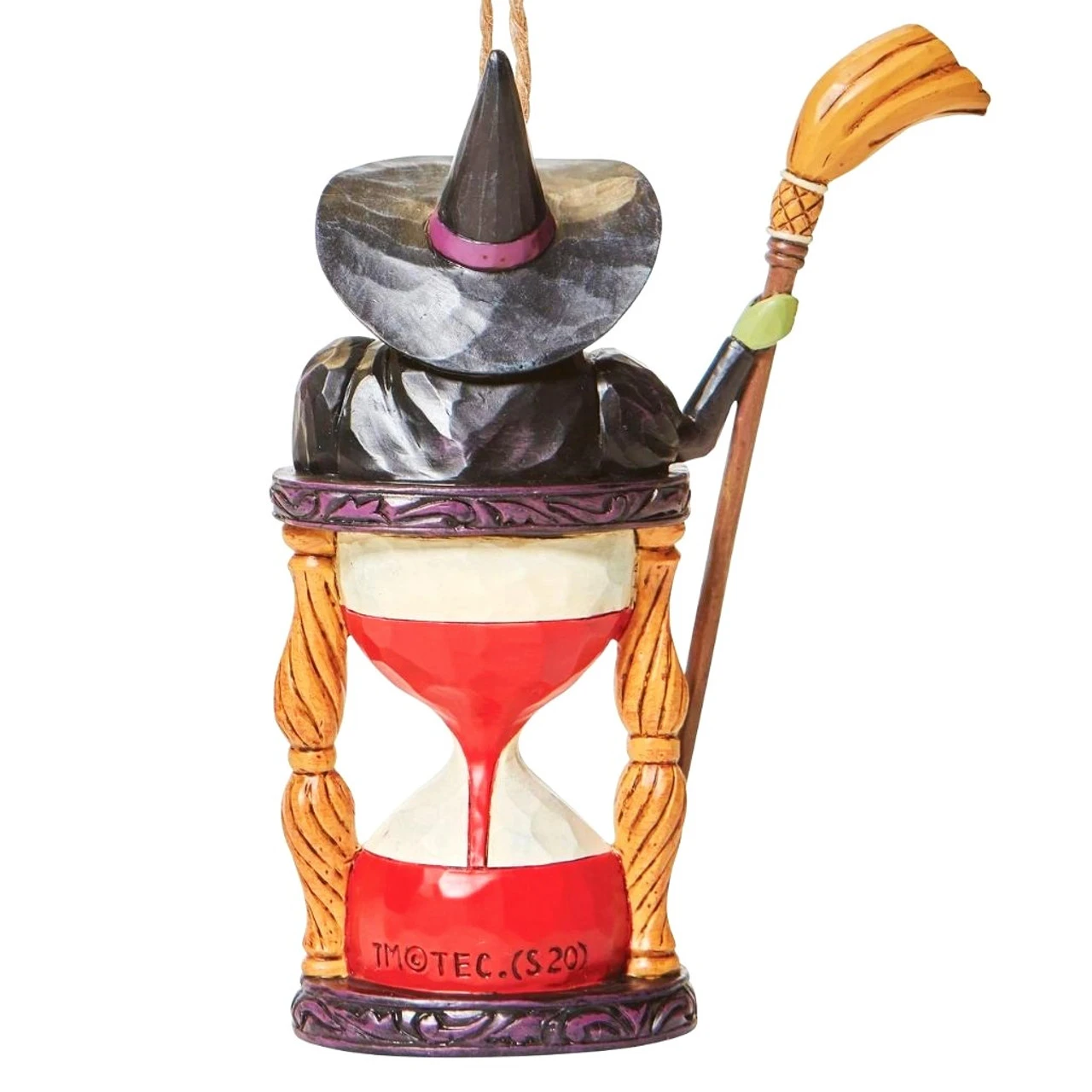 Jim Shore - Wizard Of Oz - Wicked Witch Hourglass Ornament - Image 2