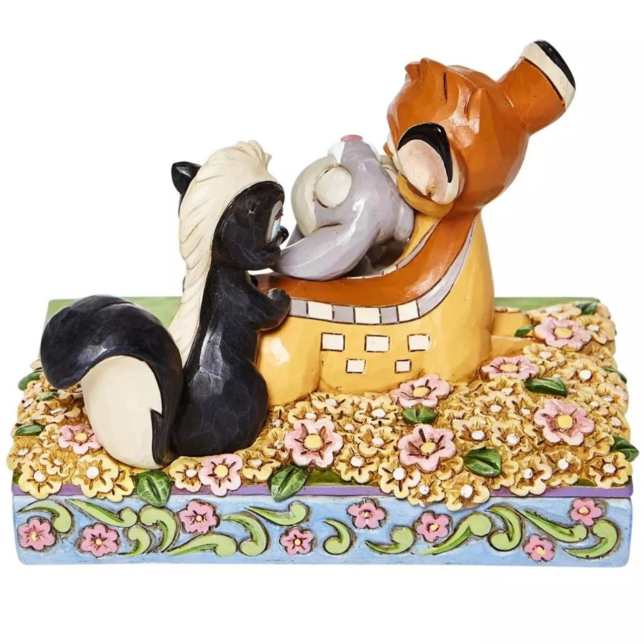 Jim Shore - Disney Traditions - Bambi And Friends In Flowers - Image 3