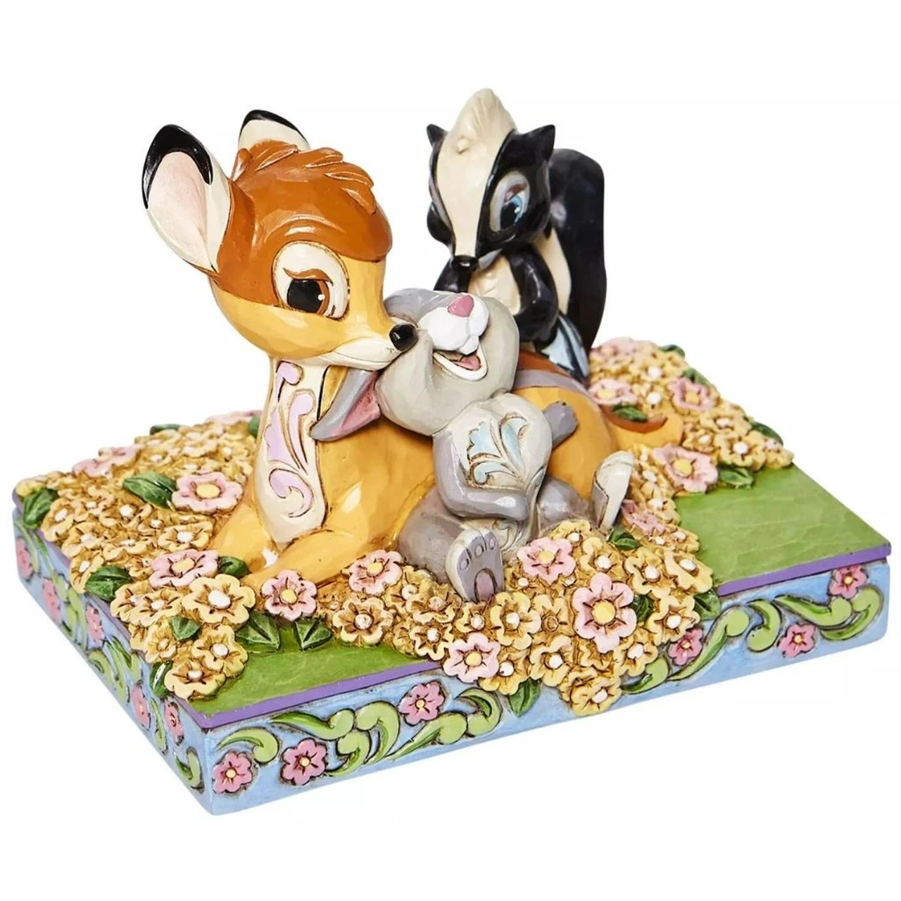 Jim Shore - Disney Traditions - Bambi And Friends In Flowers - Image 2