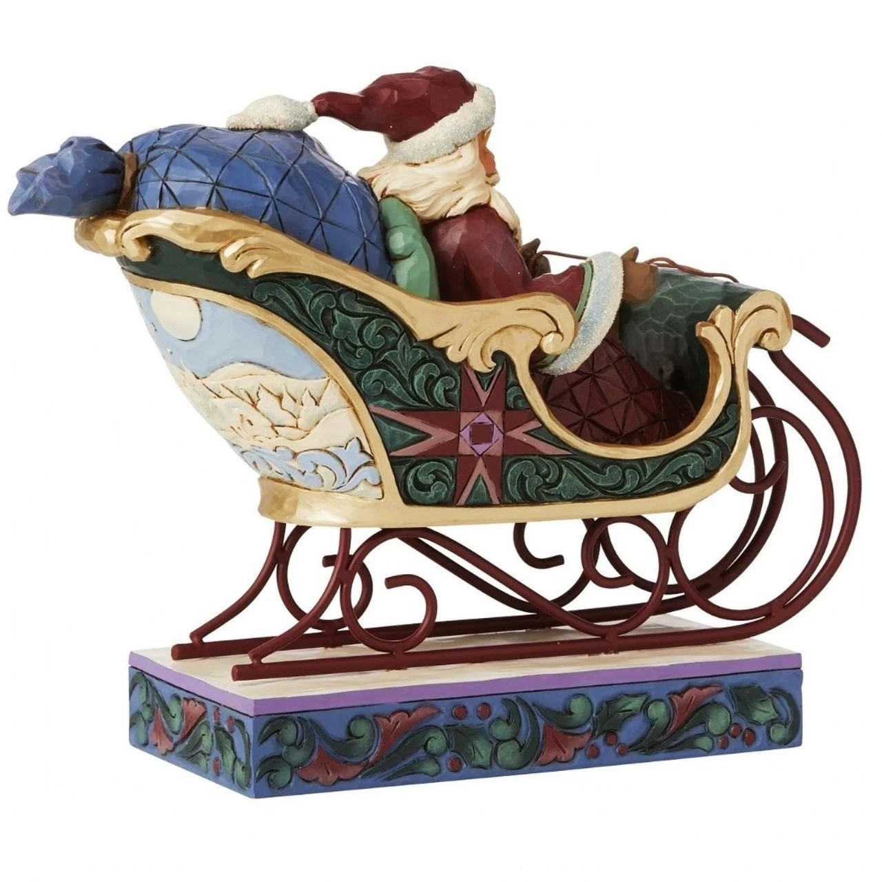 Jim Shore - Heartwood Creek - Santa In Sleigh - Image 4