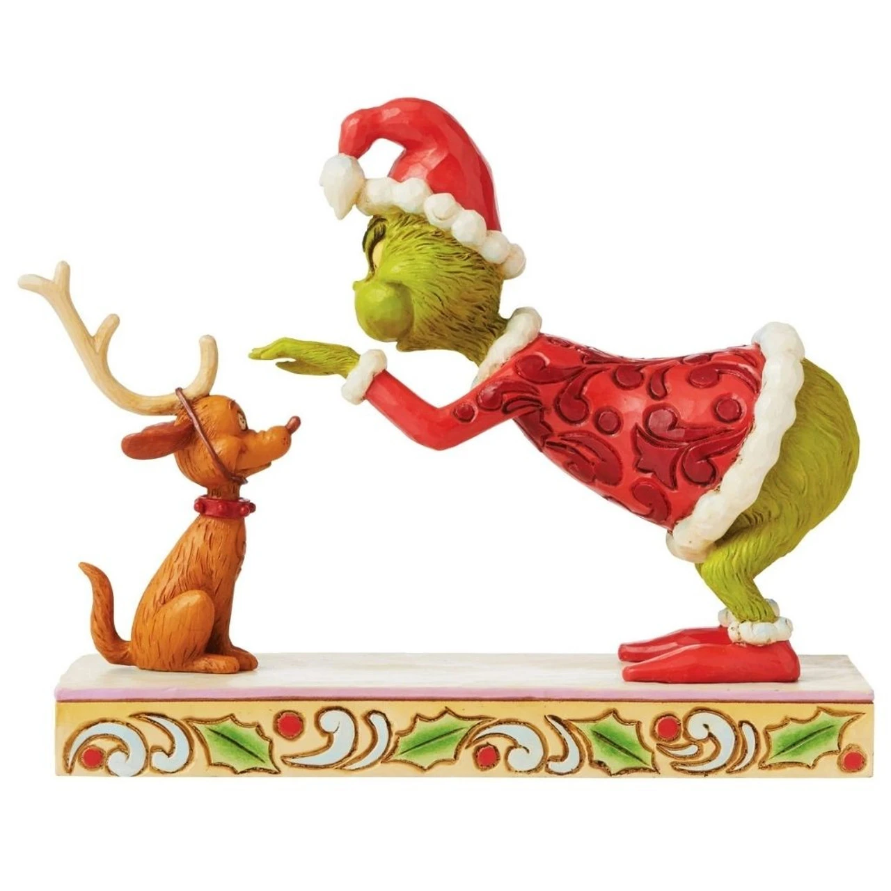 Jim Shore - Grinch - Grinch Petting Max