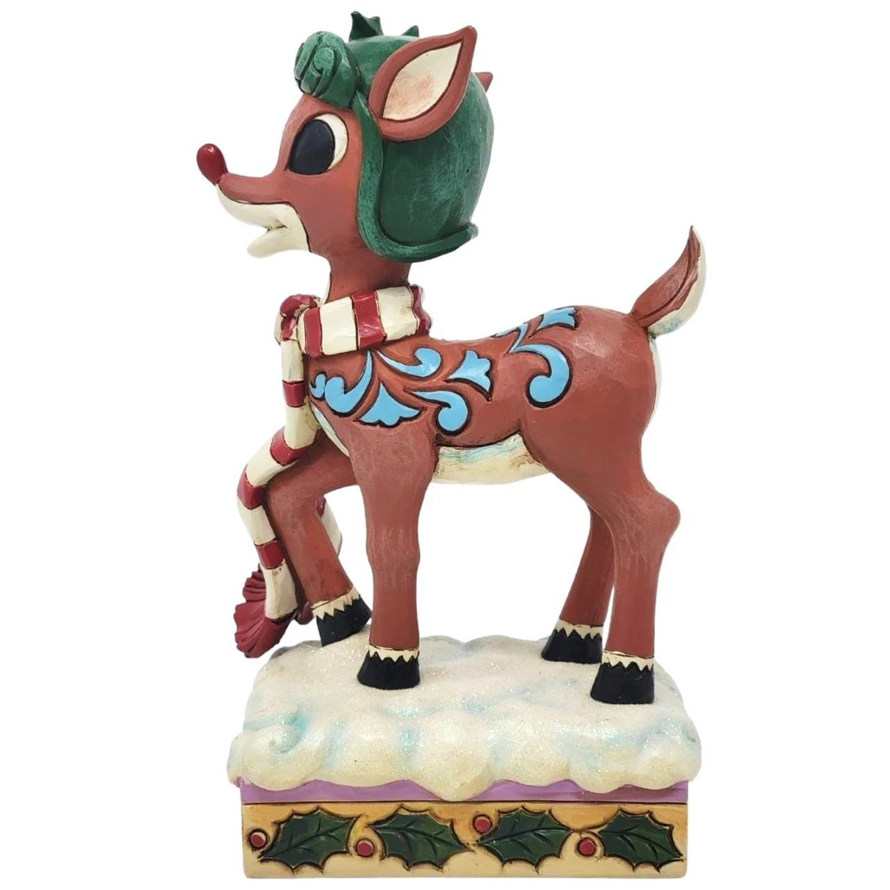 Jim Shore - Rudolph Traditions - Rudolph In Aviator Hat - Image 3