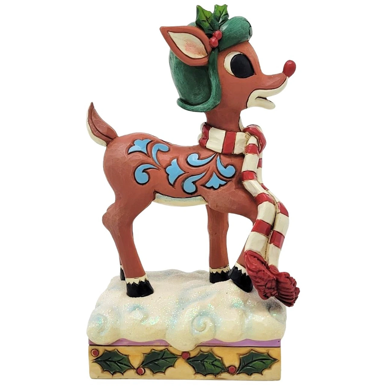 Jim Shore - Rudolph Traditions - Rudolph In Aviator Hat