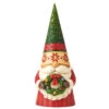 Jim Shore - Heartwood Creek - Christmas Gnome With Wreath