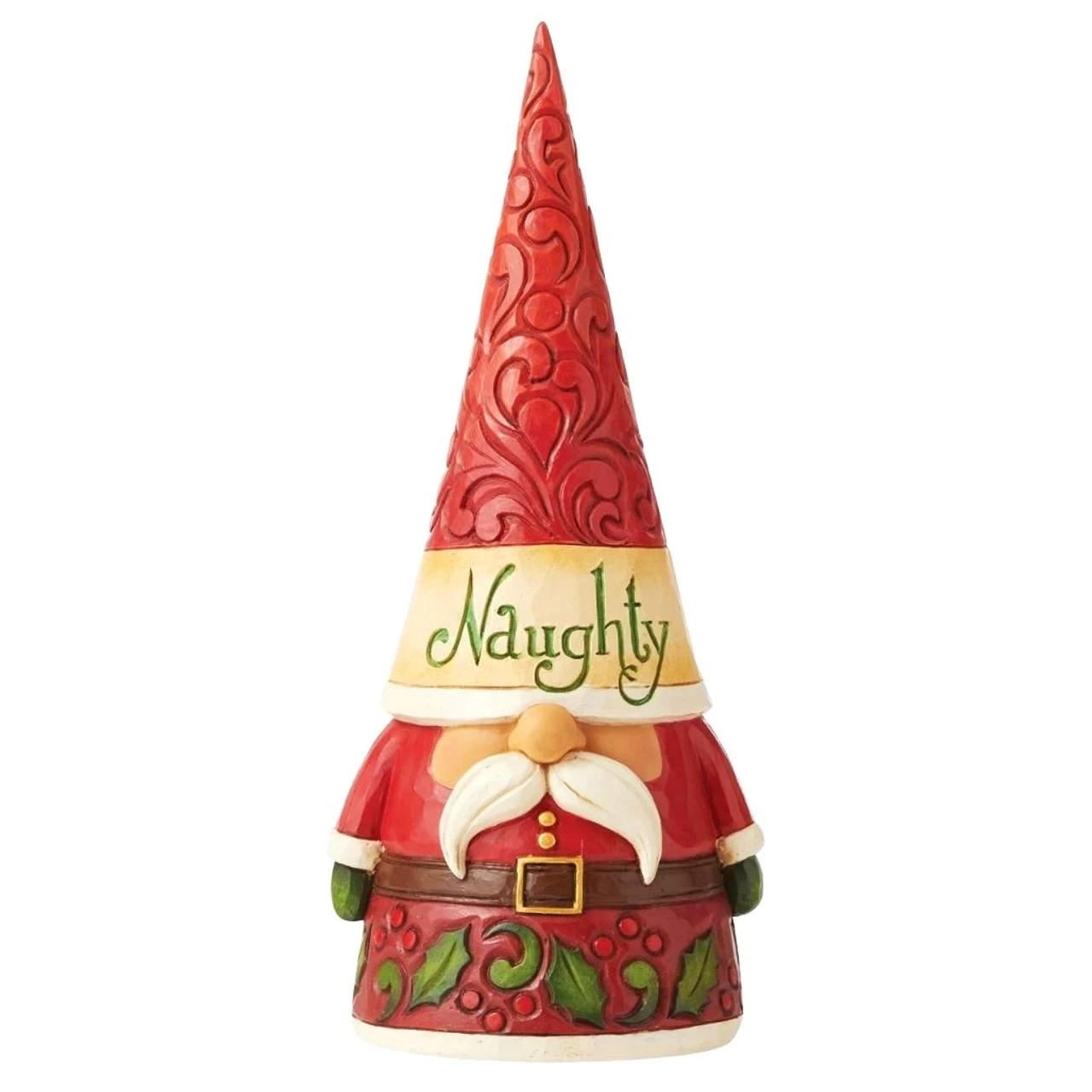 Jim Shore - Heartwood Creek - Naughty And Nice Two-Sided Gnome - Image 2