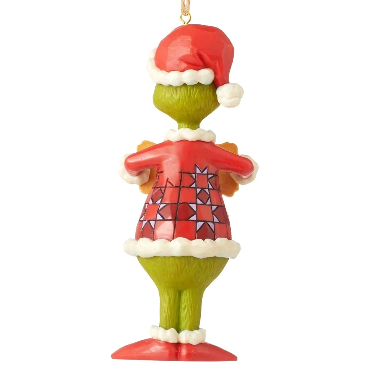 Jim Shore - Grinch - Beware A Grinch Ornament - Image 2