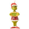 Jim Shore - Grinch - Naughty And Nice Ornament