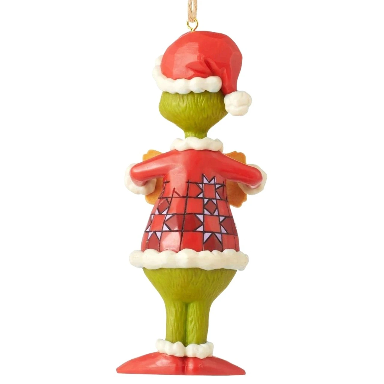 Jim Shore - Grinch - Naughty And Nice Ornament - Image 2