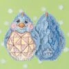 Blue Chick - Jim Shore - Cross Stitch Kit