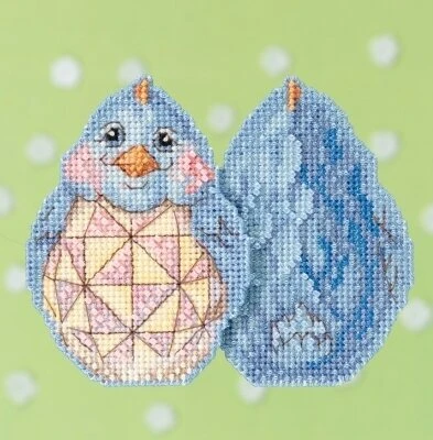 Blue Chick - Jim Shore - Cross Stitch Kit