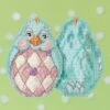 Aqua Chick - Jim Shore - Cross Stitch Kit