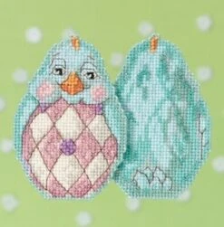 Aqua Chick - Jim Shore - Cross Stitch Kit