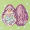 Purple Chick - Jim Shore - Cross Stitch Kit