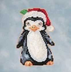 Penguin - Jim Shore Beaded Cross Stitch Kit
