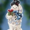 Gift Giving Snowman - Jim Shore Beaded Cross Stitch Kit