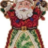 Santa With Lights - Jim Shore Beaded Cross Stitch Kit