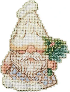 Mushroom Gnome - Jim Shore Beaded Cross Stitch Kit