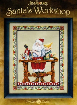 Santa's Workshop - Jim Shore Cross Stitch Pattern