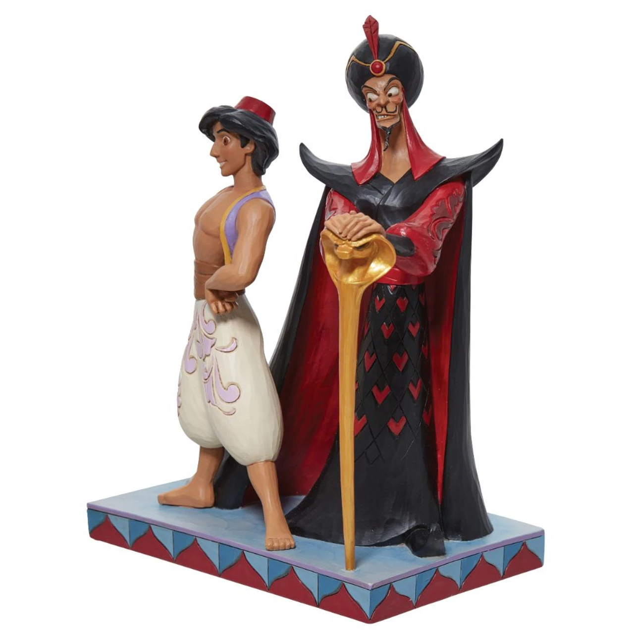 Jim Shore - Disney Traditions - Aladdin And Jafar Good VS Evil - Image 3