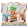 Jim Shore - Disney Traditions - Aristocats Story Book Figurine