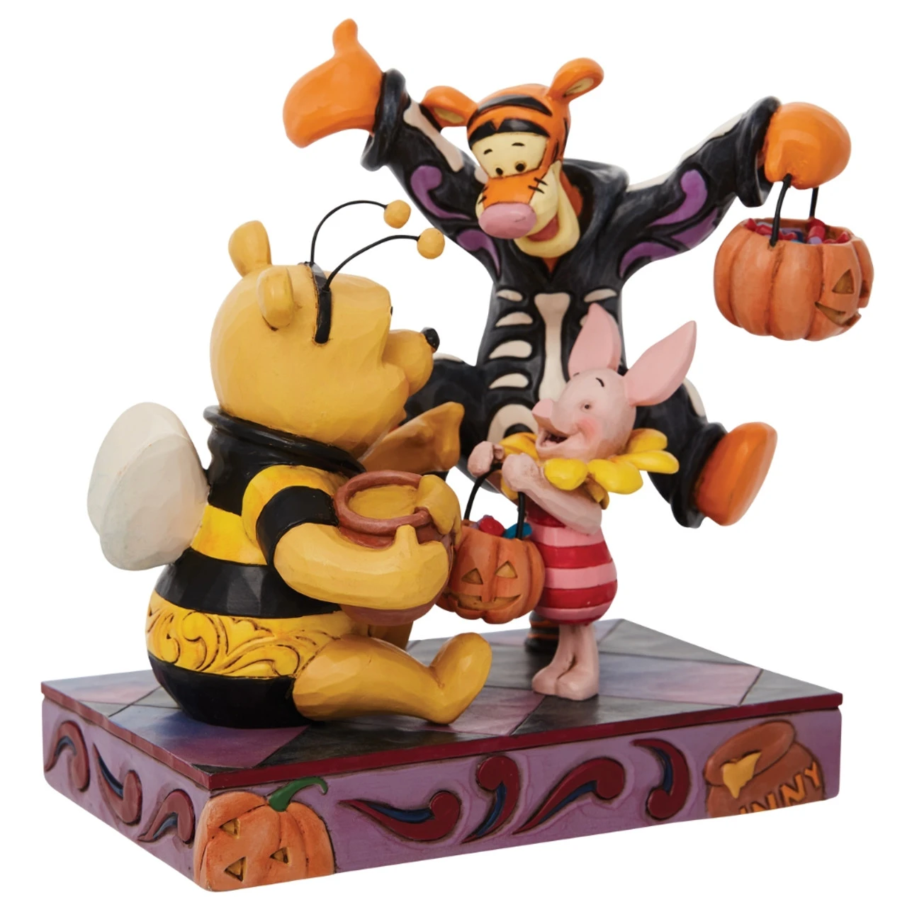 Jim Shore - Disney Traditions - Pooh And Friends Halloween Figurine - Image 2