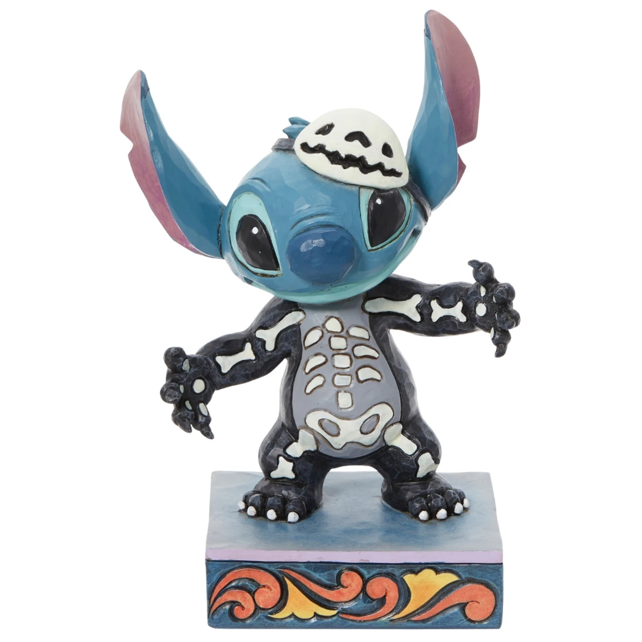 Jim Shore - Disney Traditions - Stitch Skeleton Figurine