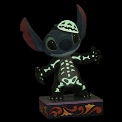 Jim Shore - Disney Traditions - Stitch Skeleton Figurine -Jim Shore Sales Store Jim Shore Disney Traditions Stitch Skeleton Figurine glow 41045.1683296522