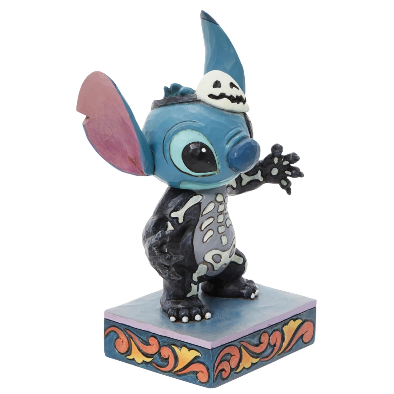 Jim Shore - Disney Traditions - Stitch Skeleton Figurine - Image 2