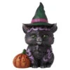 Jim Shore - Heartwood Creek - Black Cat Mini Figurine