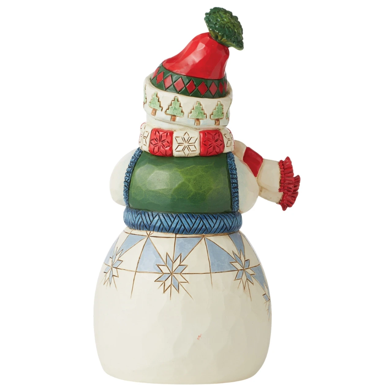 Jim Shore - Heartwood Creek - Cozy Snowman Figurine - Image 2