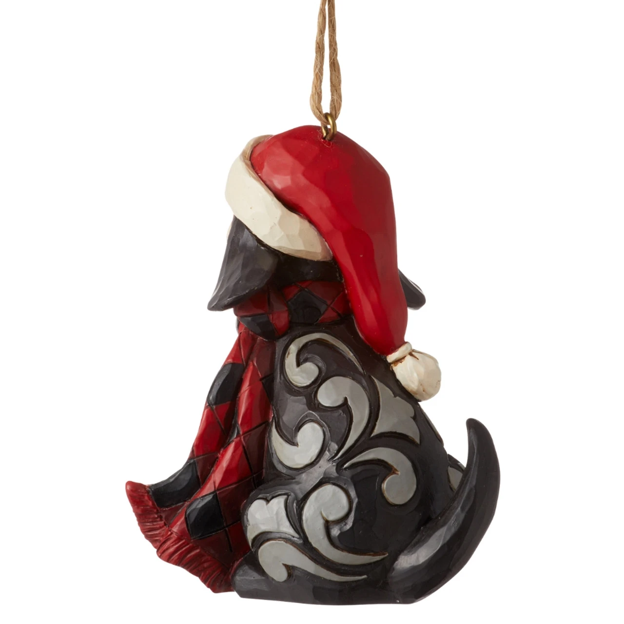 Jim Shore - Heartwood Creek - Highland Glen Dog In Plaid Scarf Ornament - Image 2