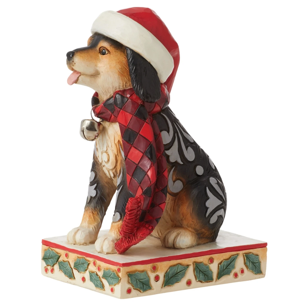 Jim Shore - Heartwood Creek - Highland Glen Dog In Plaid Scarf Figurine - Image 5