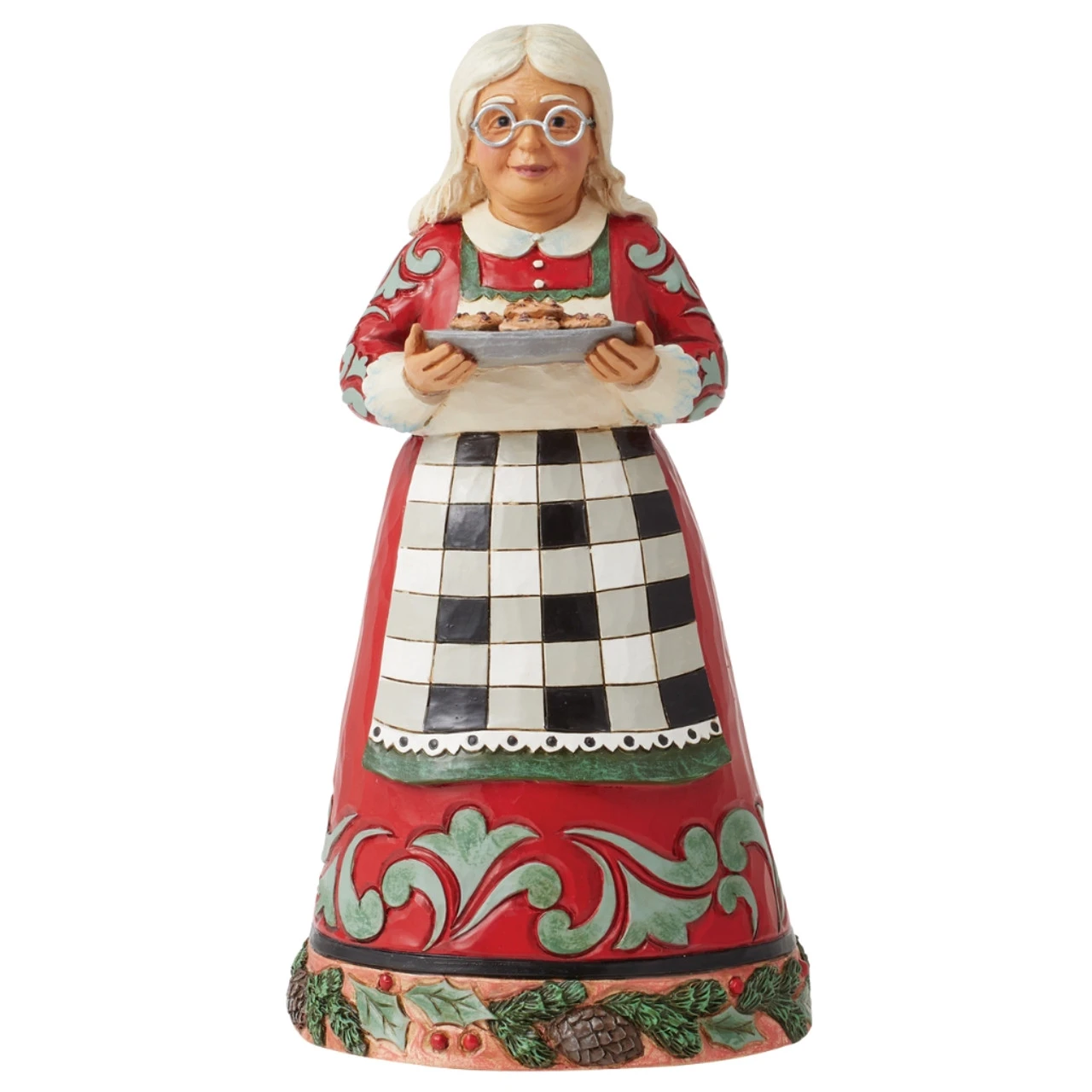 Jim Shore - Heartwood Creek - Highland Glen Santa And Mrs. Claus Set Of 2 Figurine - Image 4