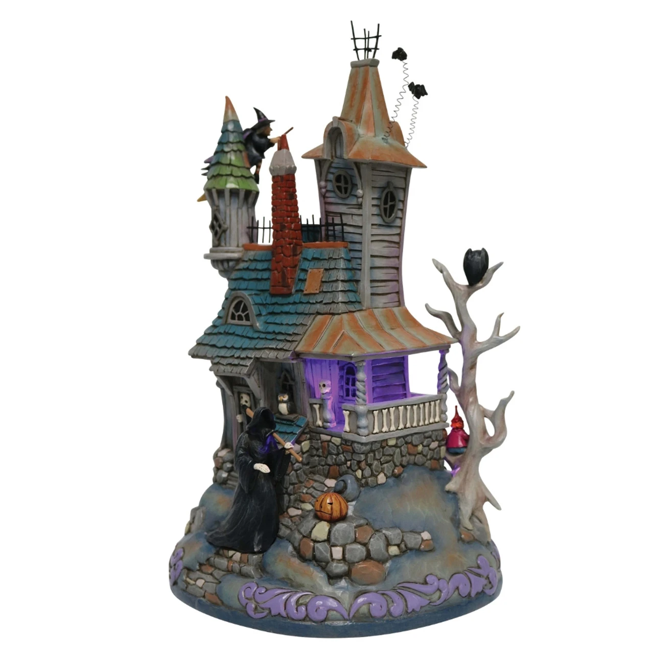 Jim Shore - Heartwood Creek - LED Haunted House Masterpiece Figurine