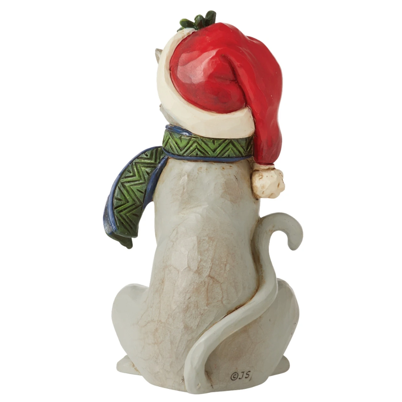 Jim Shore - Heartwood Creek - Mini Christmas Cat Figurine - Image 2