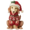 Jim Shore - Heartwood Creek - Mini Christmas Dog Figurine