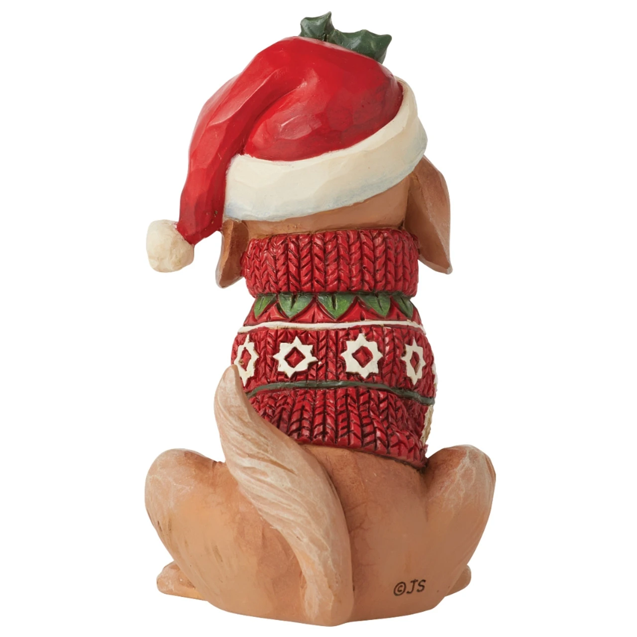 Jim Shore - Heartwood Creek - Mini Christmas Dog Figurine - Image 2
